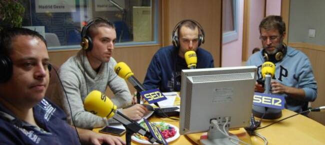 Carrusel deportivo Madrid 23-10-2016 con Tonino, Dani Guillen, Victor Guillen, Quique Rubio