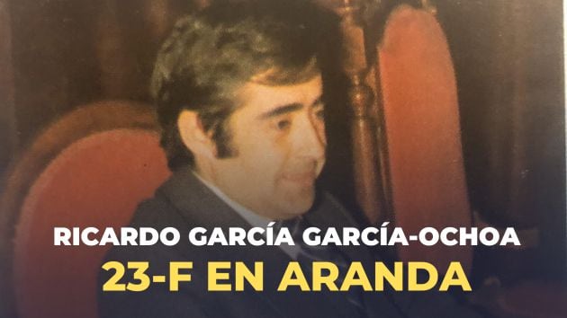 El alcalde de Aranda de la época, Ricardo García García-Ochoa