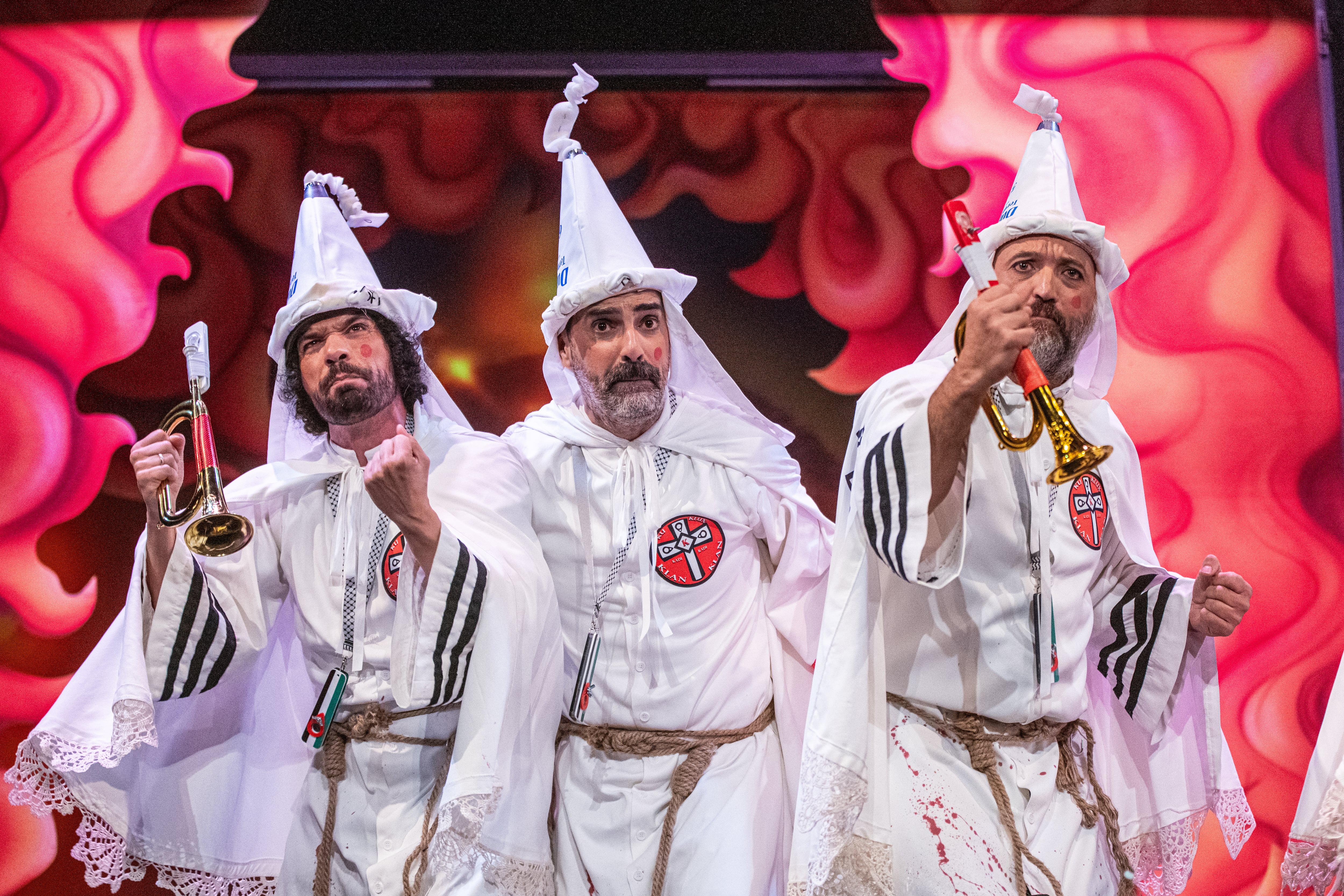 Cuarteto &#039;Ku Klux Klan Klan&#039;. Foto: Ayuntamiento de Cádiz.