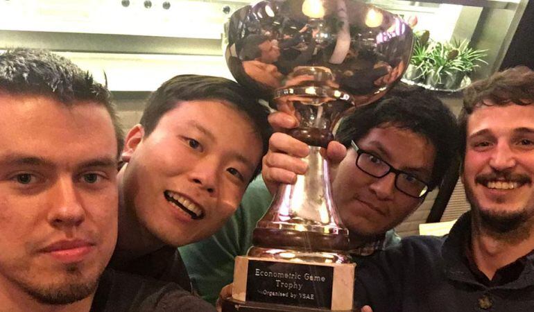 Los estudiantes de la UC3M consiguieron el primer puesto en el Econometric Game celebrado en Holanda. 