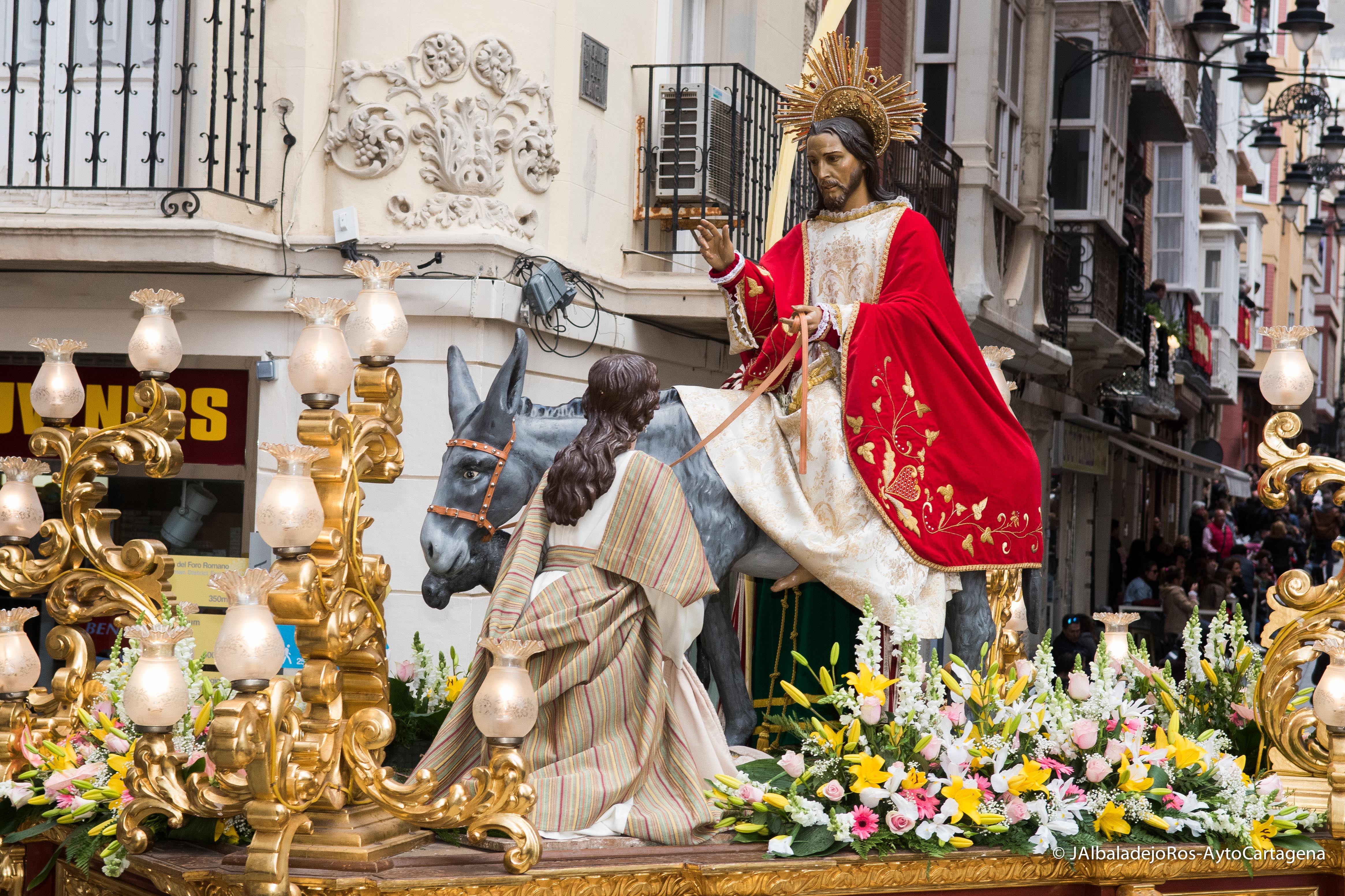 Procesión del Domingo de Ramos en Cartagena