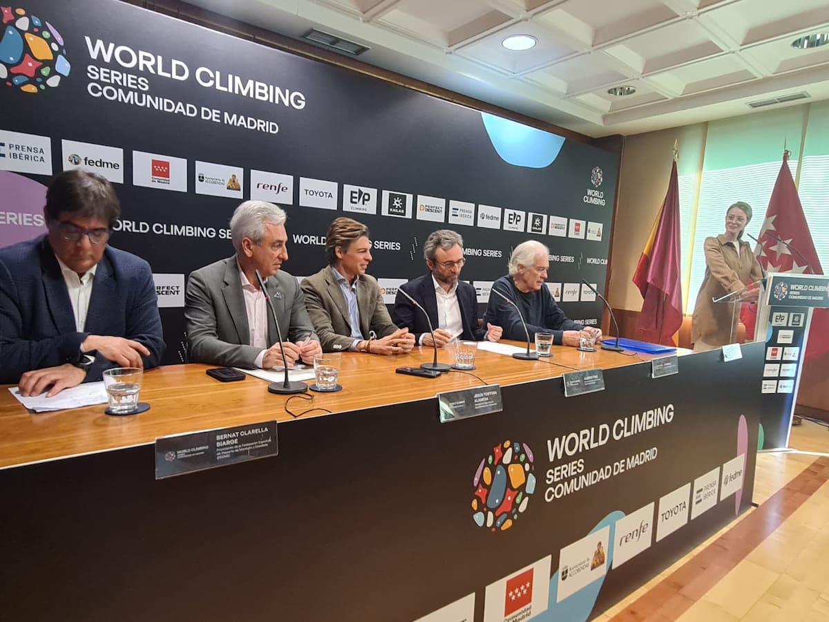 La World Climbing Series Comunidad de Madrid de Escalada reunirá a 10.000 espectadores en Alcobendas