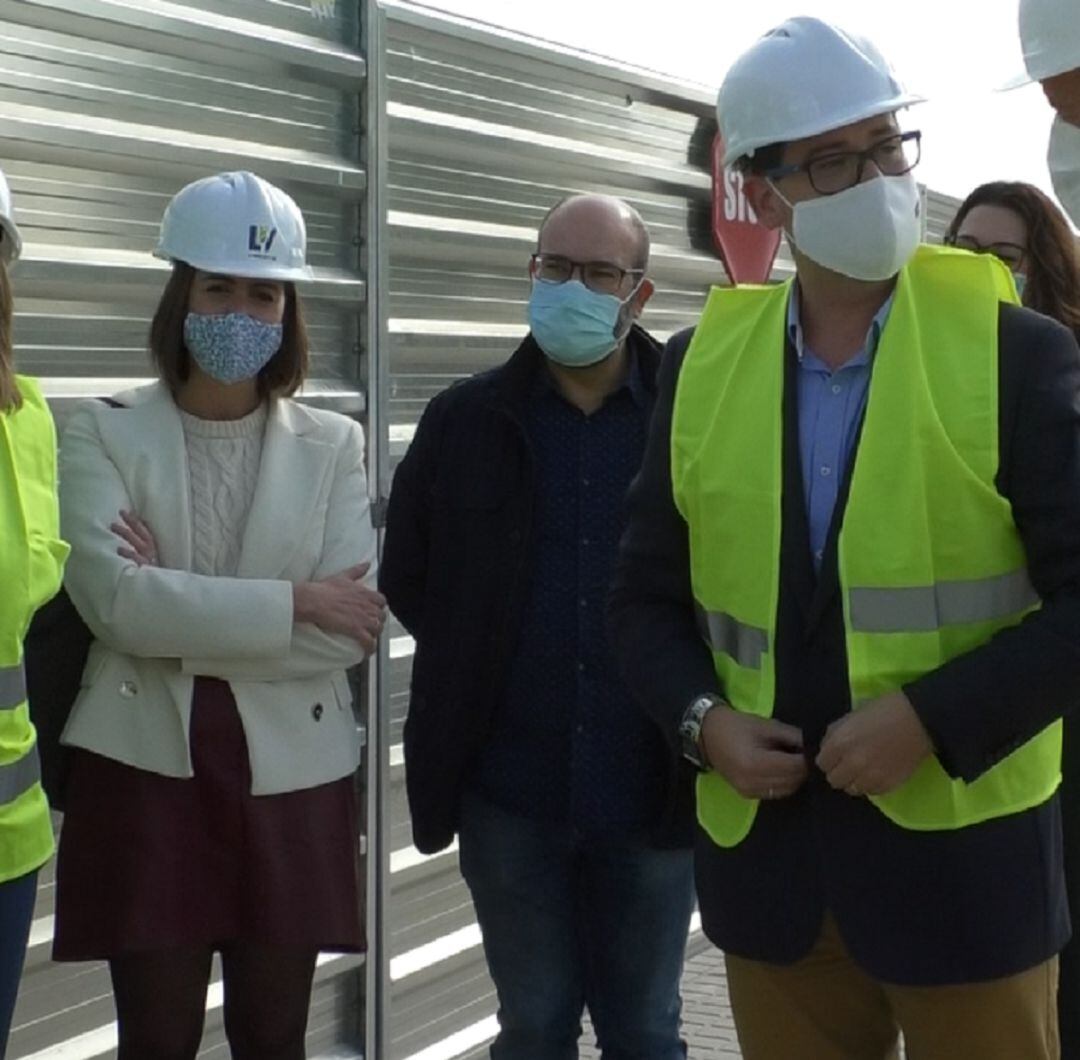 Visita a las obras del IES Vicente Verdú de Elche