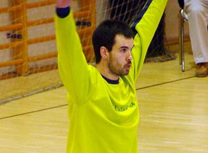 Asier Zubiria defenderá la portería del combinado de la Liga Asobal en el "Partido de las Estrellas 2014"