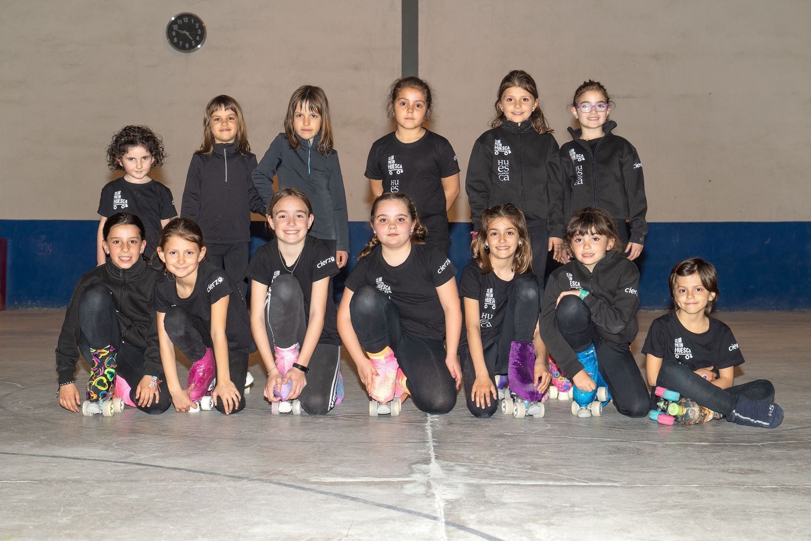 Los patinadores de todas las edades han preparado diferentes coreografías