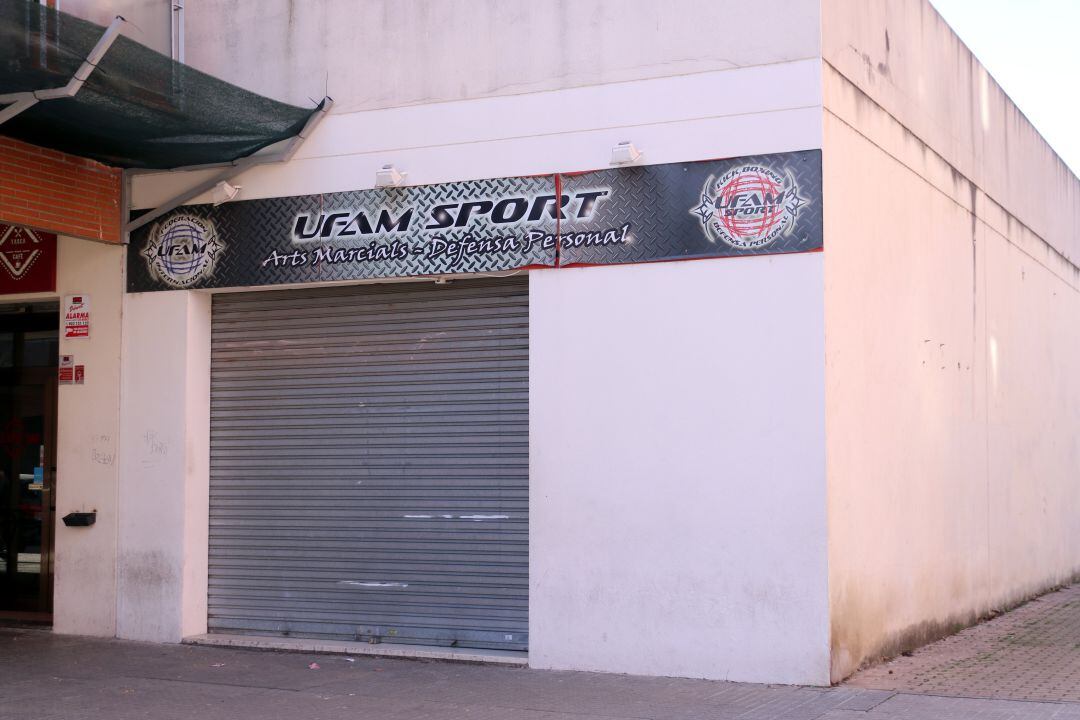 El gimnàs on haurien passat els fets