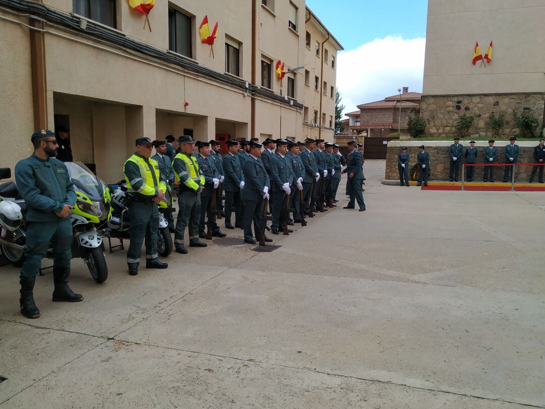 Acto conmemorativo de la Guardia Civil