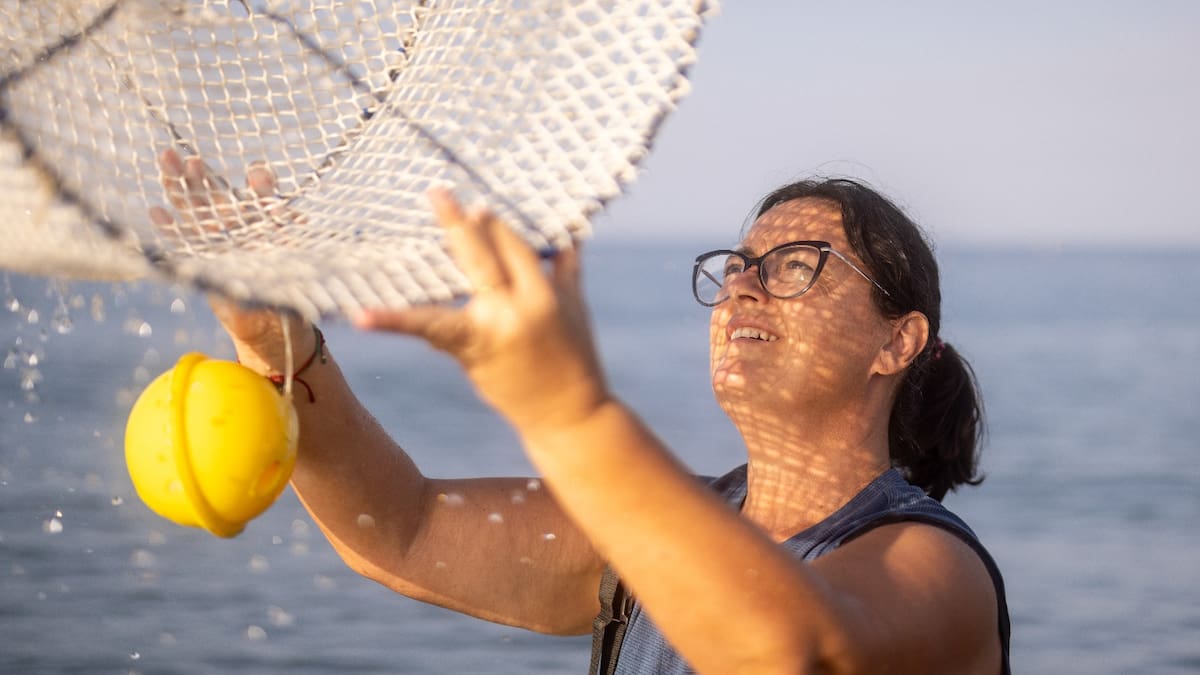 Entrevista pescadora y licenciada en Ciencias del Mar, Macarena Molina