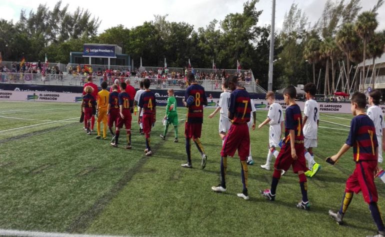 Foto del torneo de LaLigaPromises en Miami