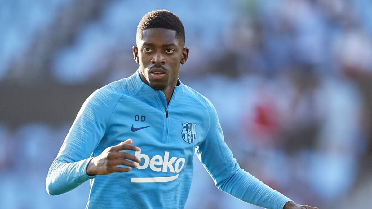 Dembélé vuelve una semana antes a los entrenamientos