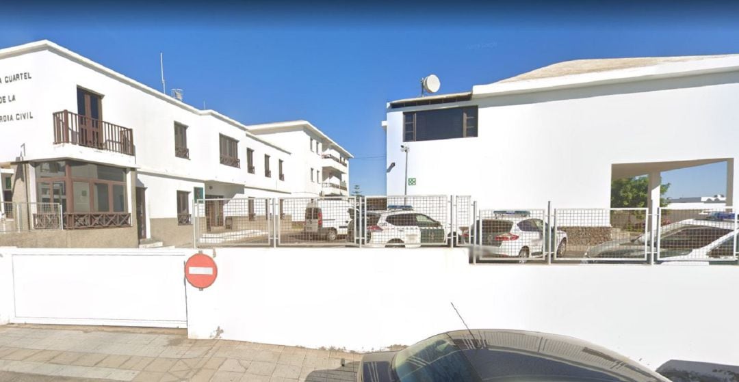 Puesto principal de la Guardia Civil en Puerto del Carmen, en el municipio lanzaroteño de Tías.