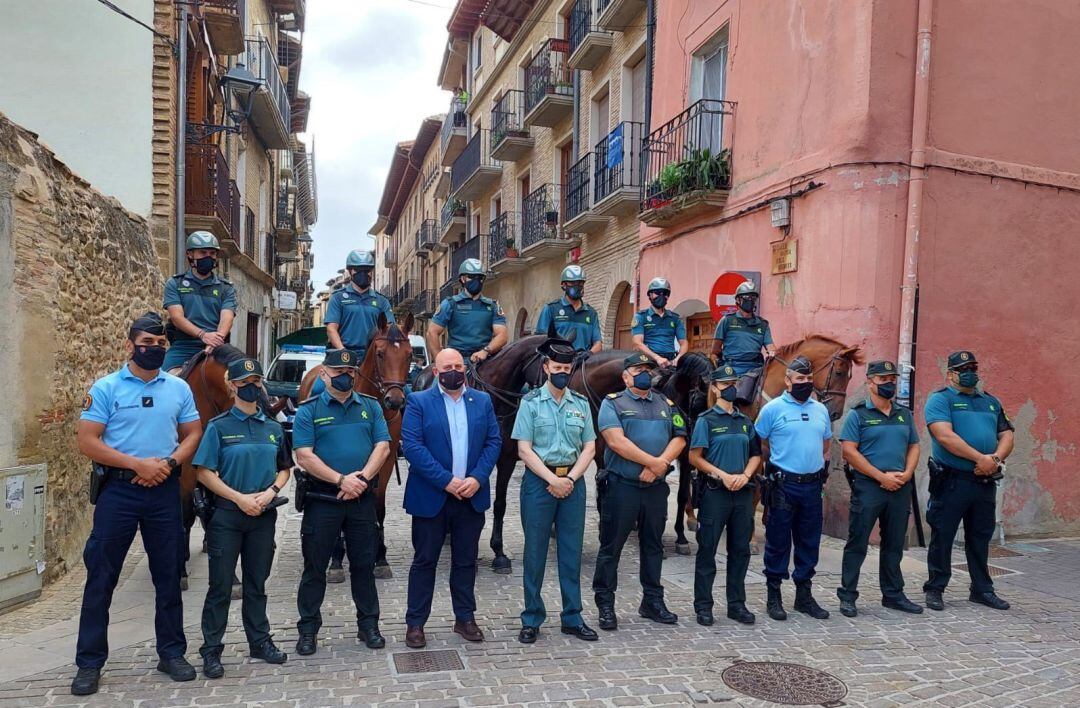 José Luis Arasti, el dispoitivo de seguridad puesto en marcha por la Guardia Civil.