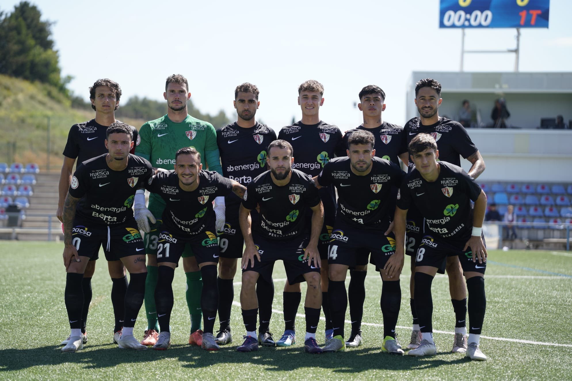 Once inicial del Barbastro en Ejea