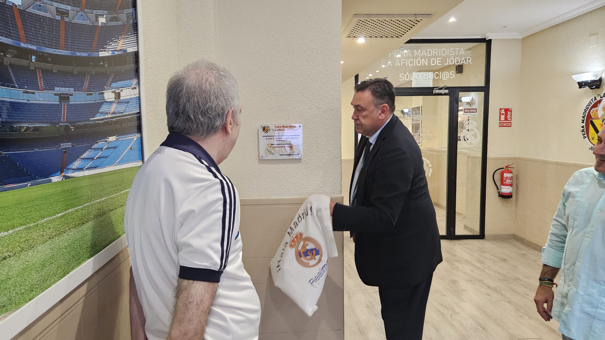 Descubrimiento de la Placa Conmemorativa