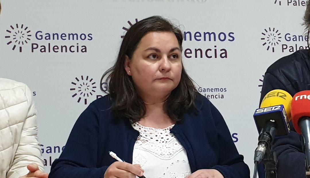 Sonia Ordóñez, portavoz municipal de Ganemos Palencia