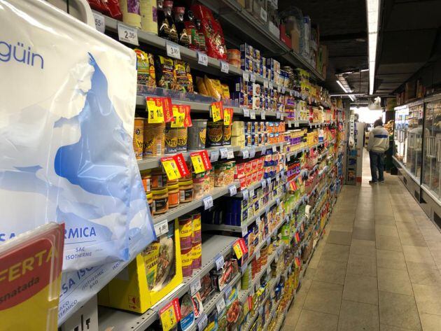 Supermercado Carrefour Express de la Rúa Mayor.