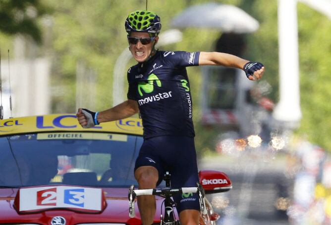 Rui Costa celebra su victoria en Gap