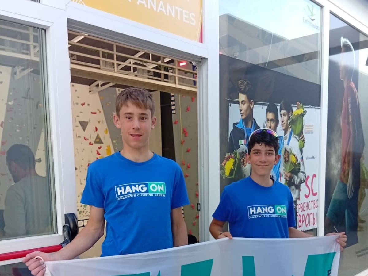 Buen papel del Hang On Climbing Lanzarote en la Copa de España de Escalada en Bloque