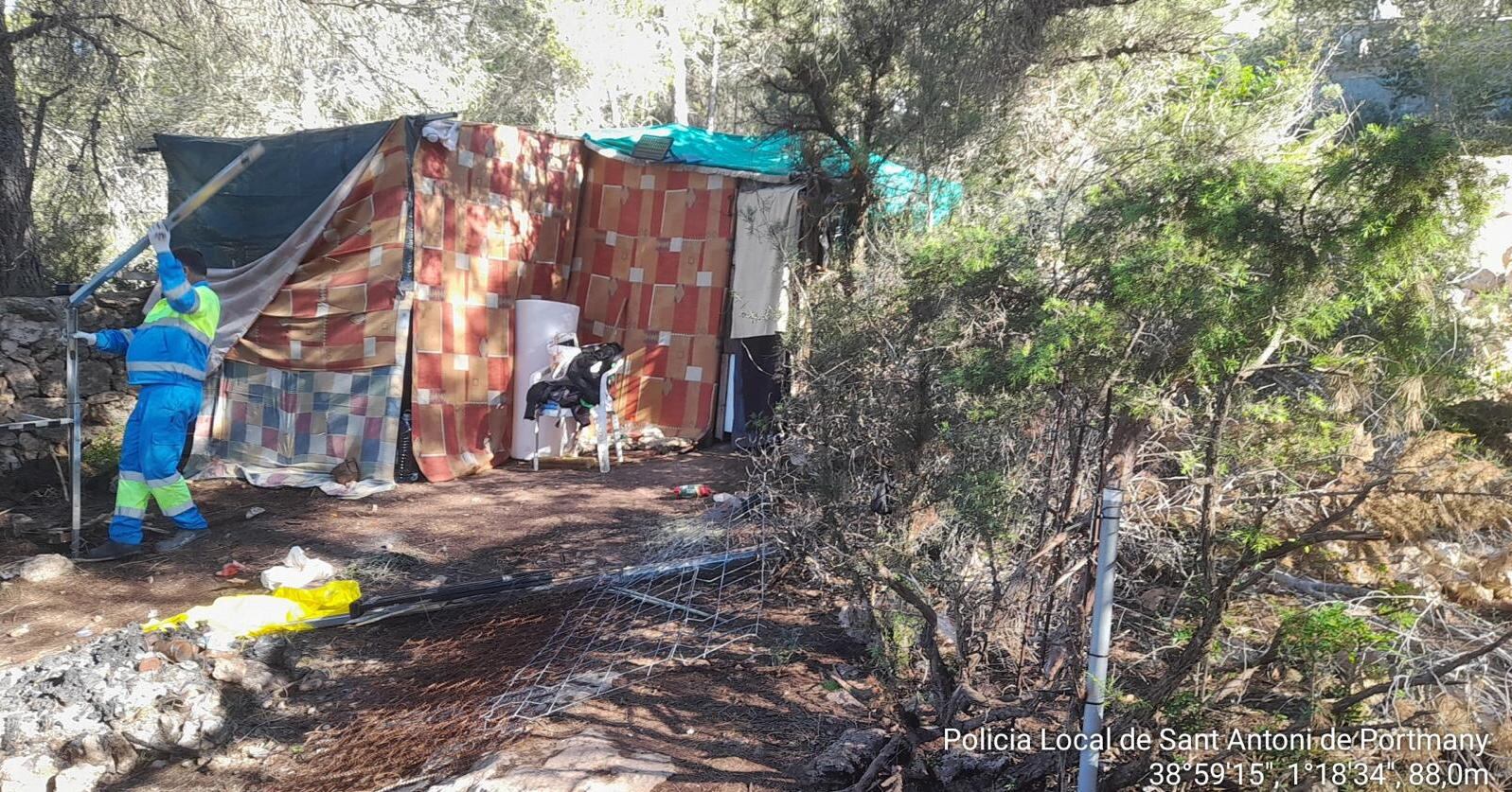 Imagen de archivo de un asentamiento en Sant Antoni