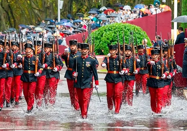 Imagen del desfile del 12 de octubre de 2024 (Autor: Ministerio de Defensa)