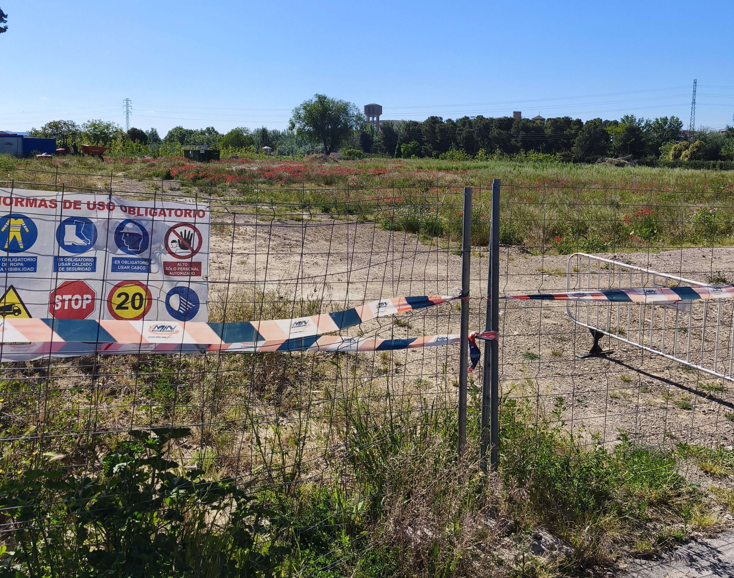 Ubicación del futuro Centro de Emergencias de Huesca