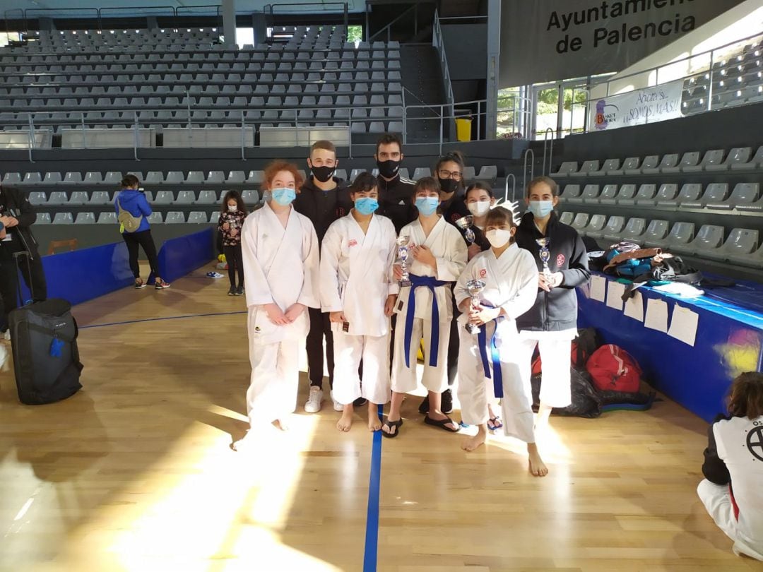 Algunos de los integrantes del Gimnasio Hiroshima PradoSport en Guadalajara.