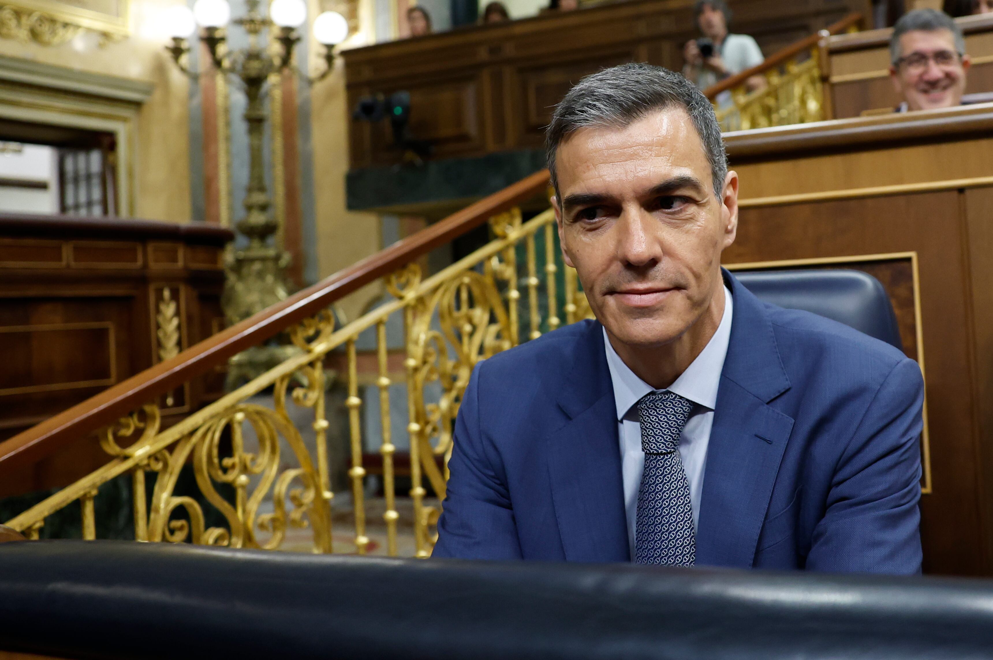El presidente del Gobierno, Pedro Sánchez