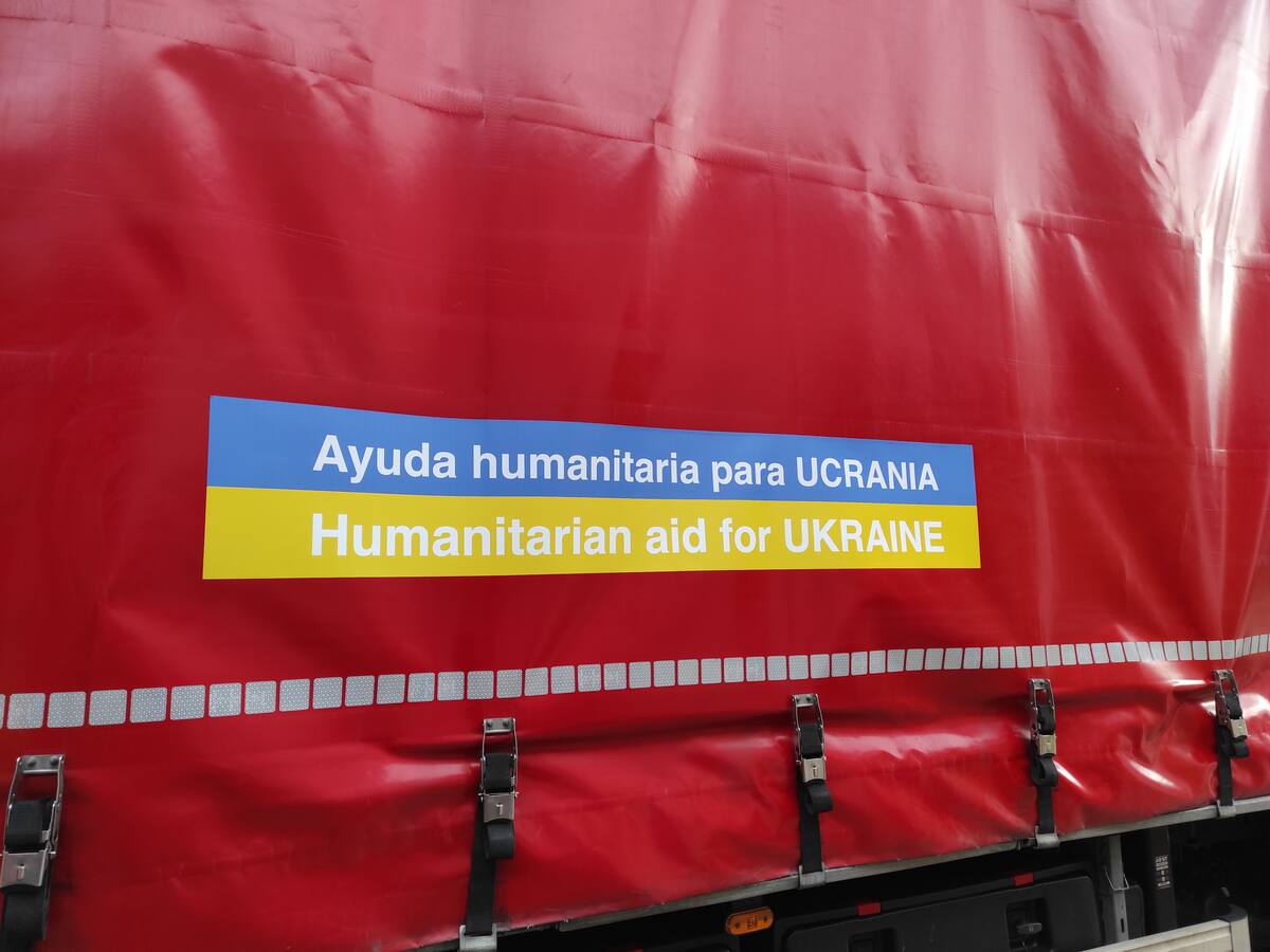 Cáritas Arnedo recoge calzado, alimentos y productos de higiene para enviar a Ucrania