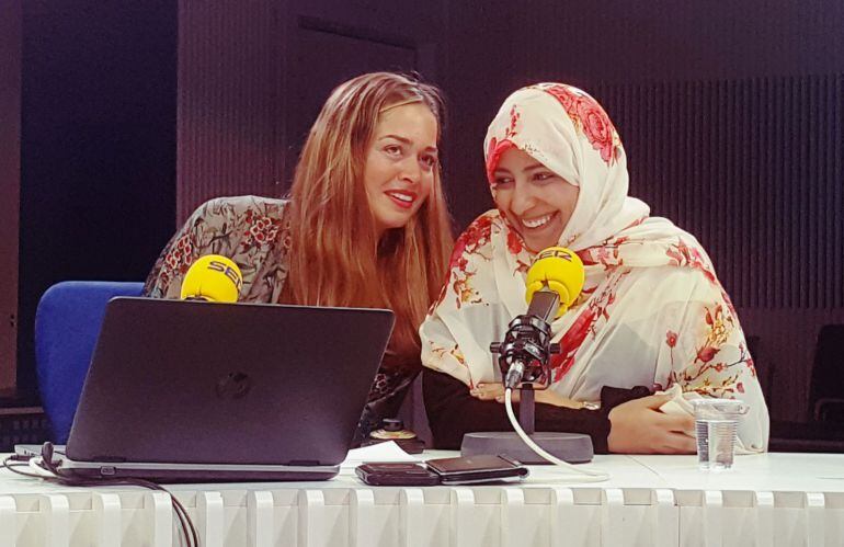 Tawakkol Karman en los estudios de la SER