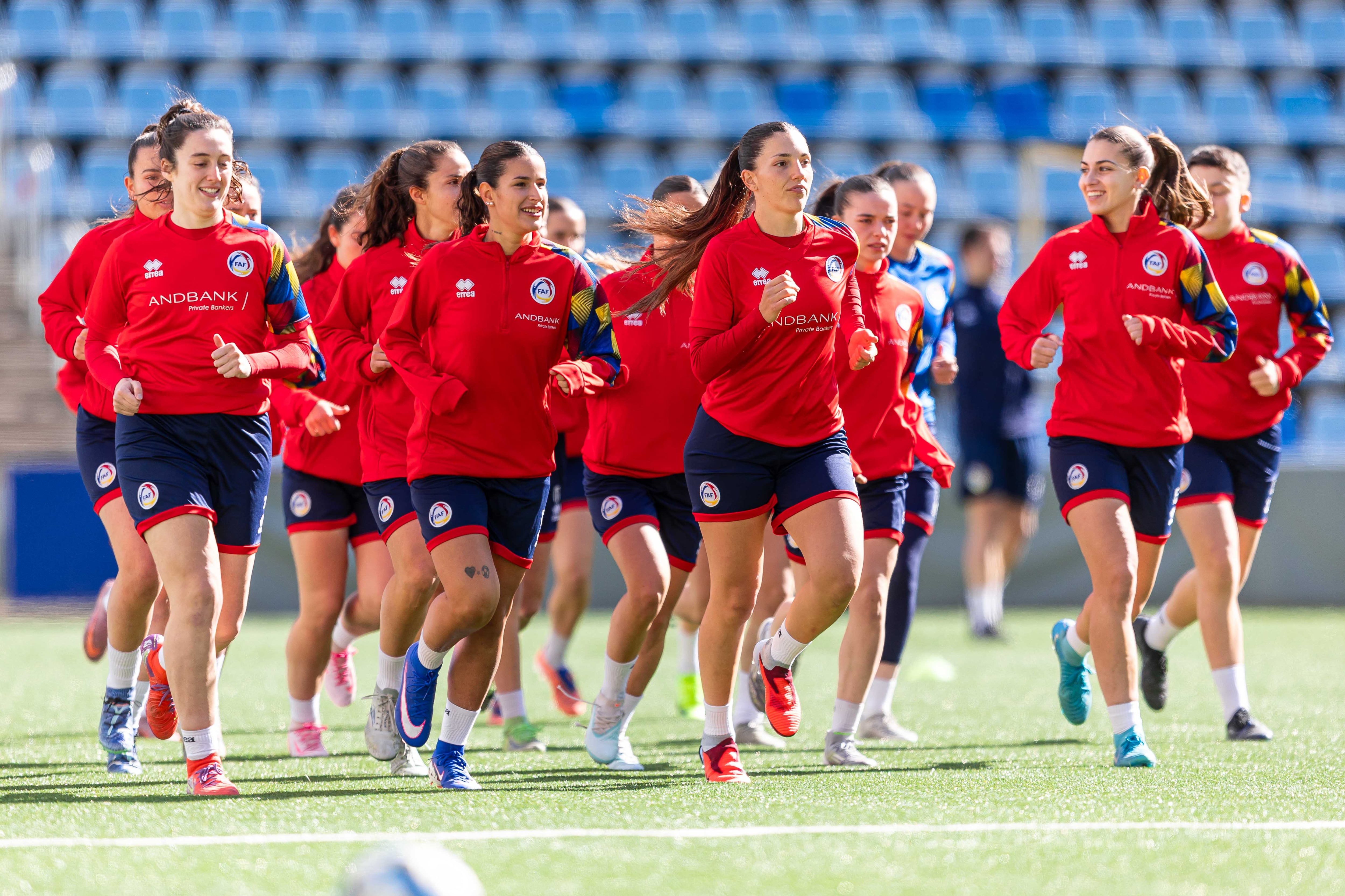 Últim entrenament abans del duel de demà contra Azerbaidjan