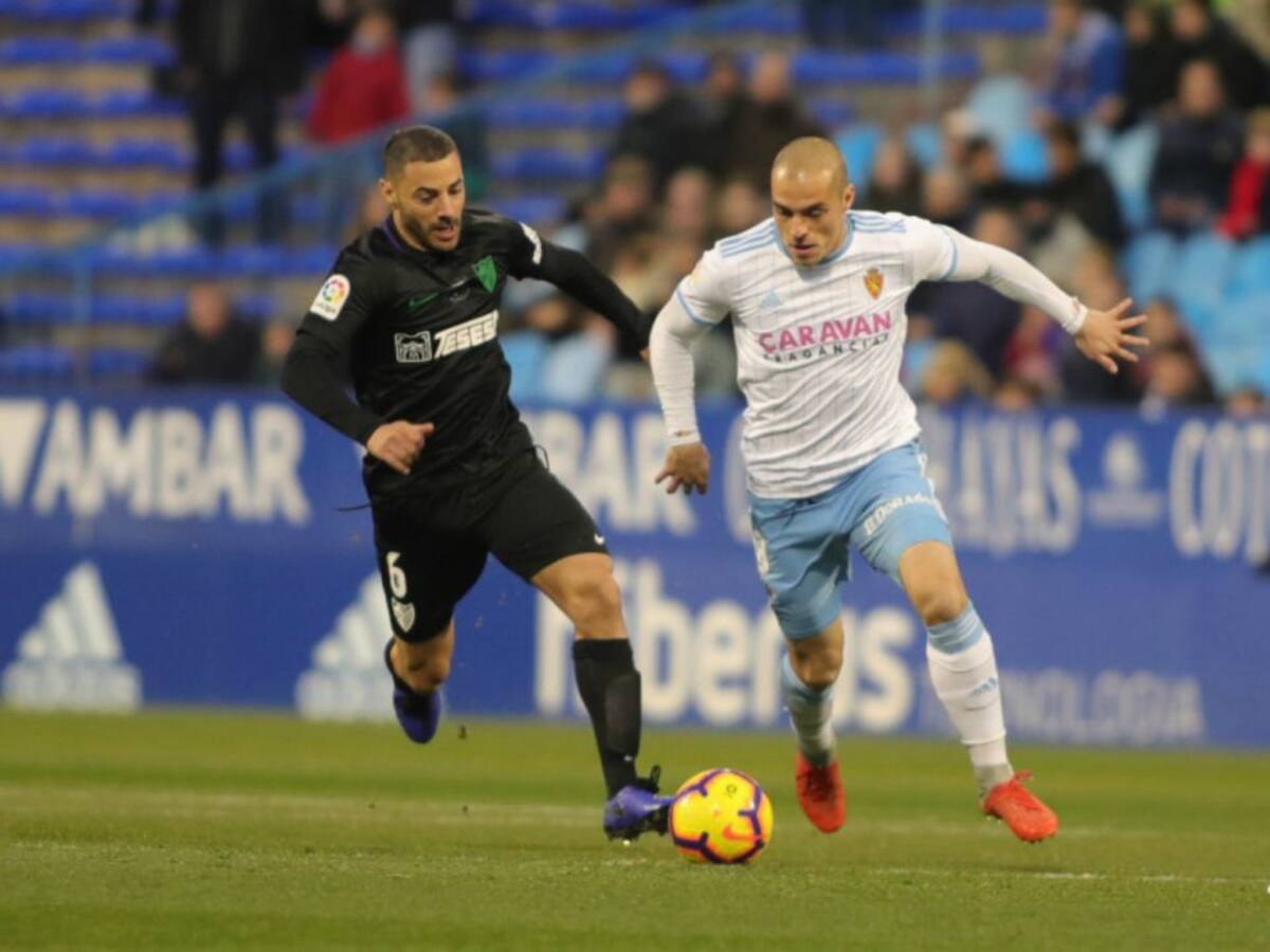 El Málaga asalta La Romareda