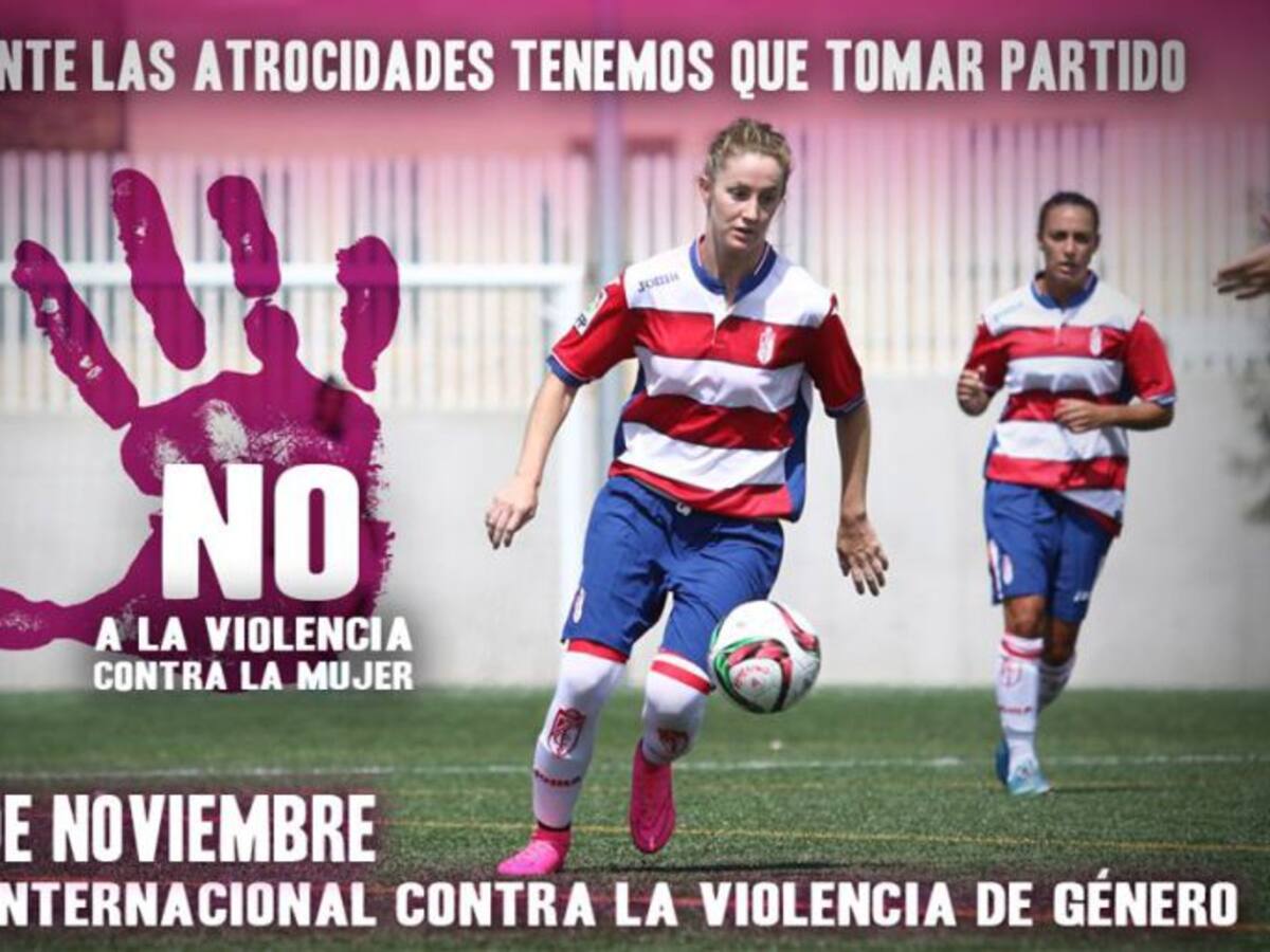 El Granada se suma a la sensibilización contra la violencia machista en el fútbol