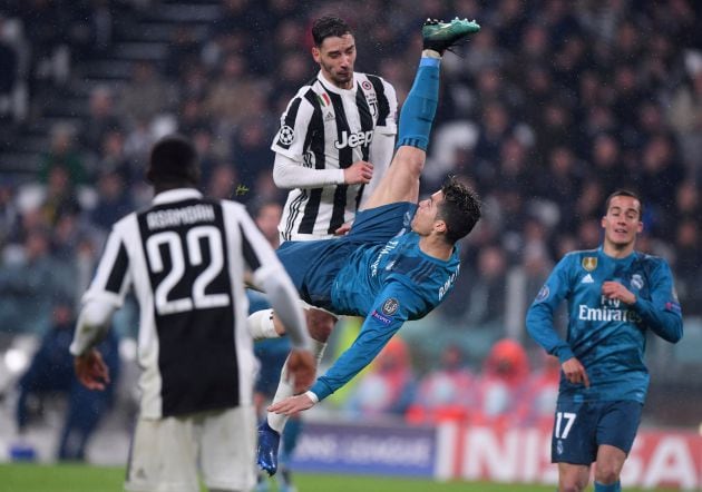 Cristiano marca de chilena en el Juventus Stadium