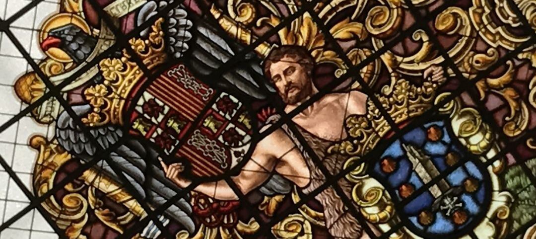 Vidriera del Ayuntamiento de A Coruña