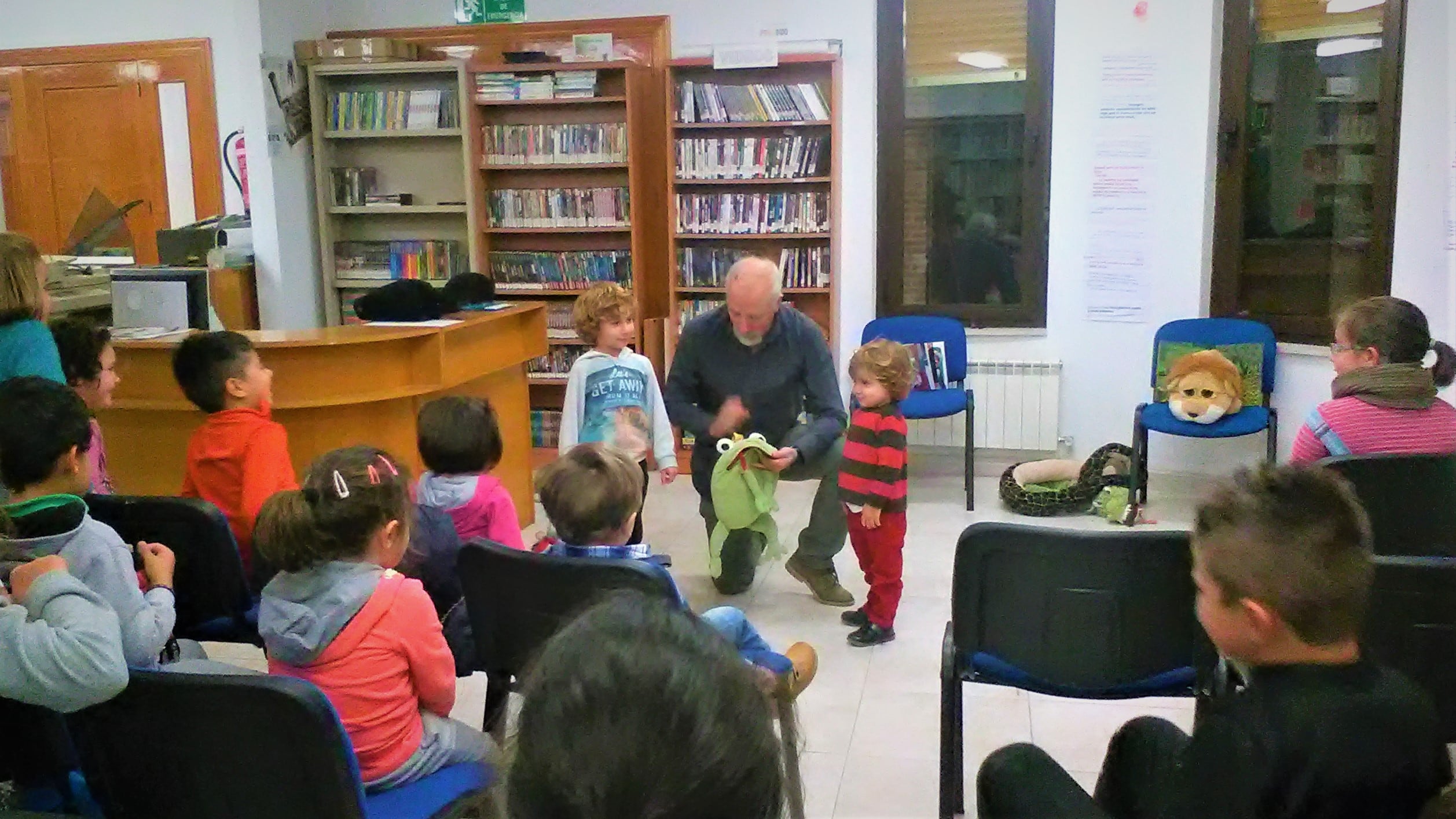 Taller para niños de la Diputación de Palencia