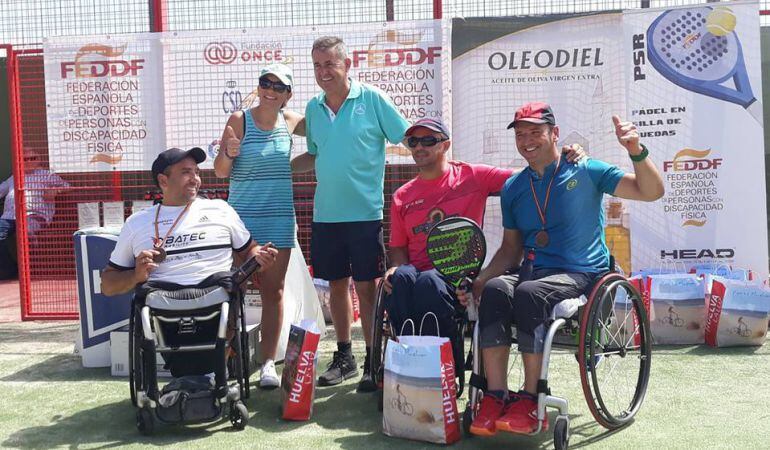 La pareja masculina ganadora