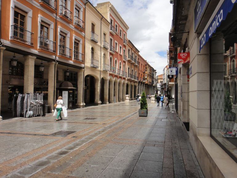 Calle Mayor de Palencia