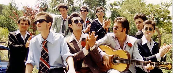 Una imagen promocional del grupo 'Los Manolos' poco después de su fundación