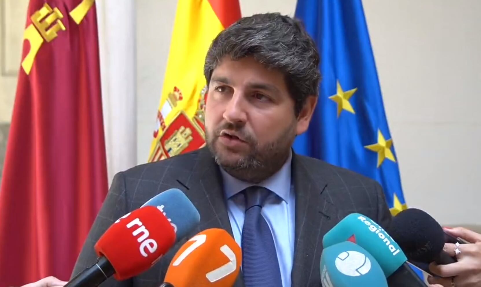 Fernando López Miras, presidente de la Región de Murcia