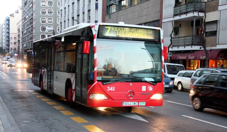 Autobús municipal de Tarragona.