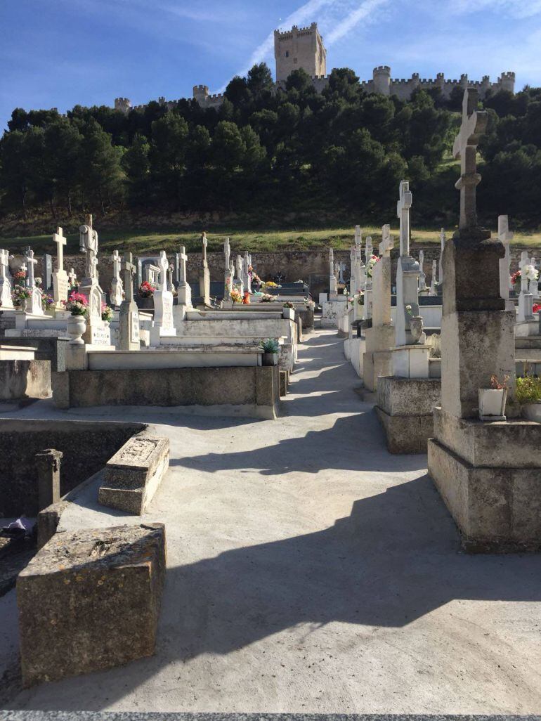 Estado en el que ha quedado el cementerio de la villa tras las obras