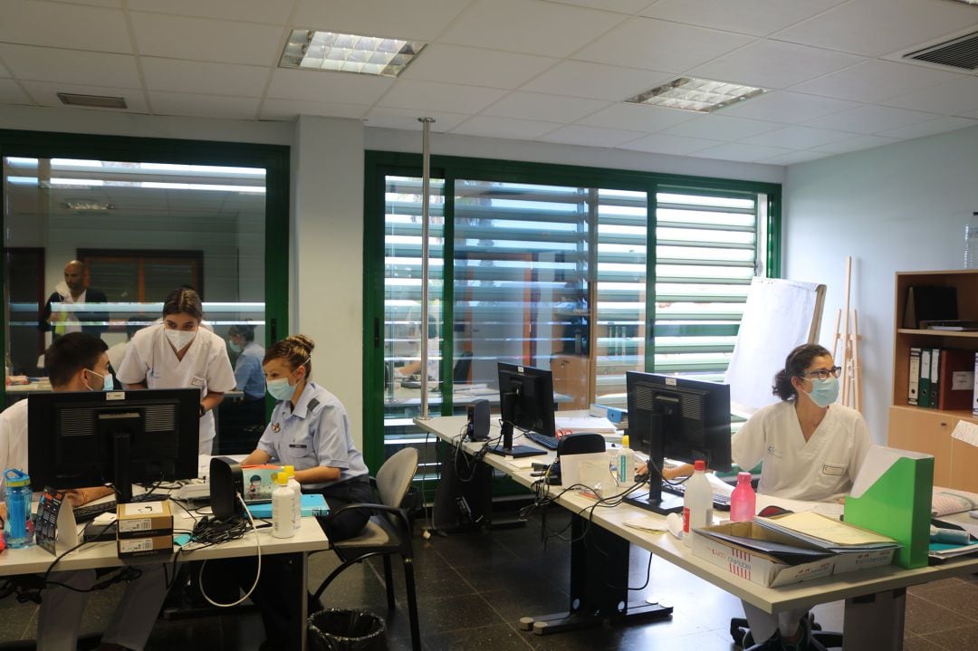 Rastreadores del hospital doctor José Molina Orosa de Arrecife.