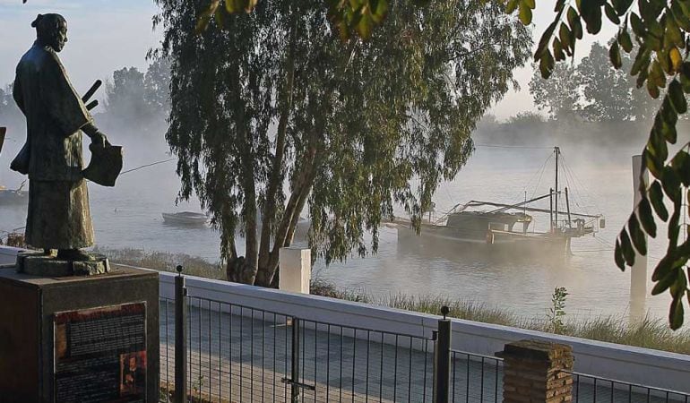 Estatua de Hasekura Tsunenaga en Coria del Rio