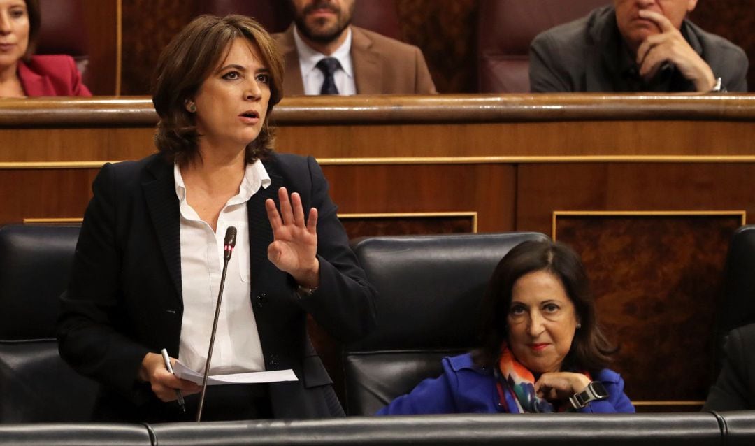 Dolores Delgado en el Congreso de los Diputados