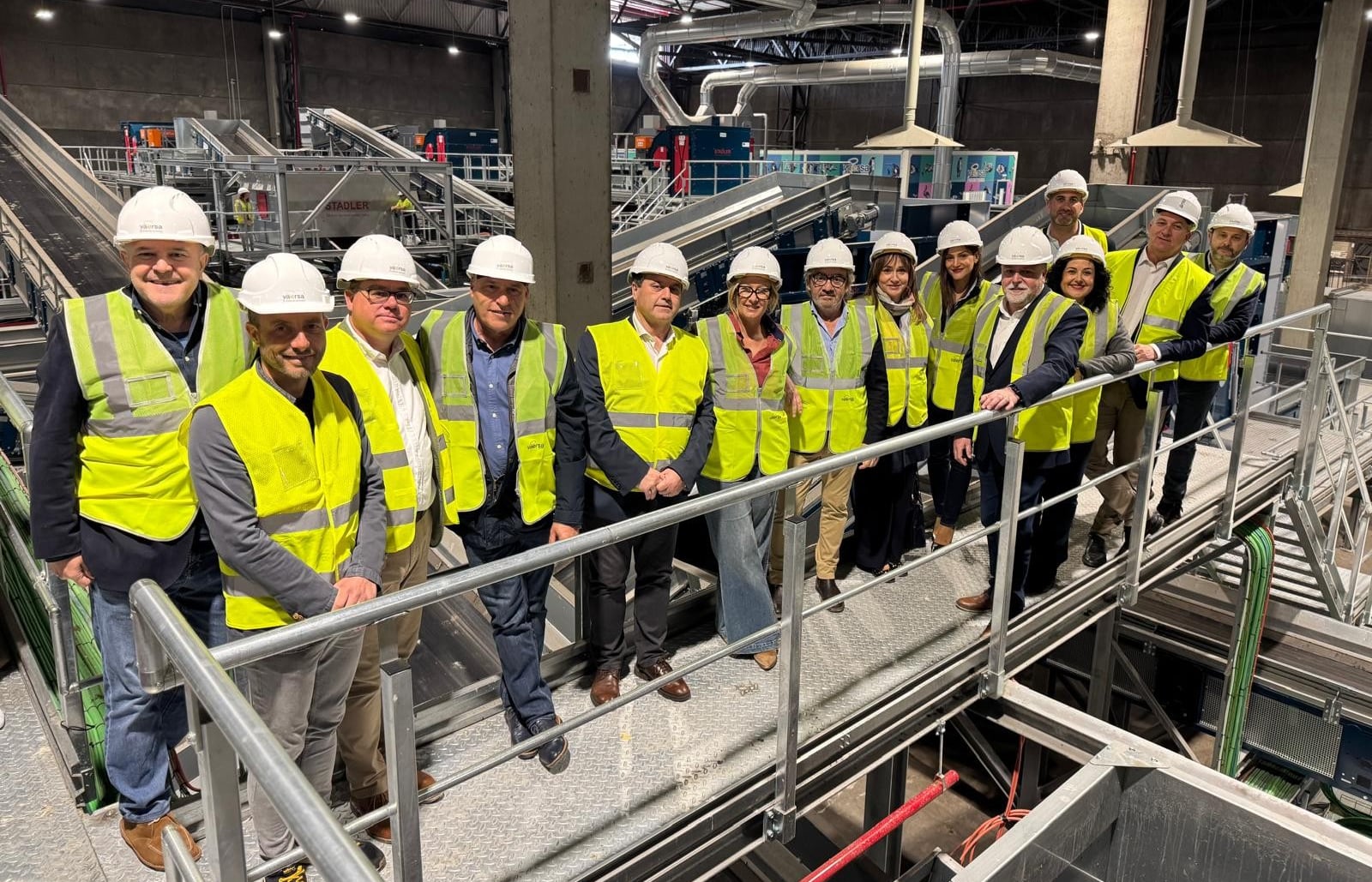 Inauguración y visita a la planta