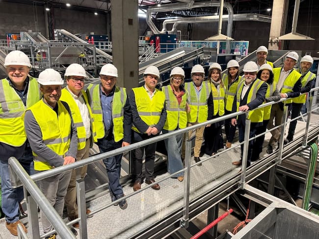 Inauguración y visita a la planta