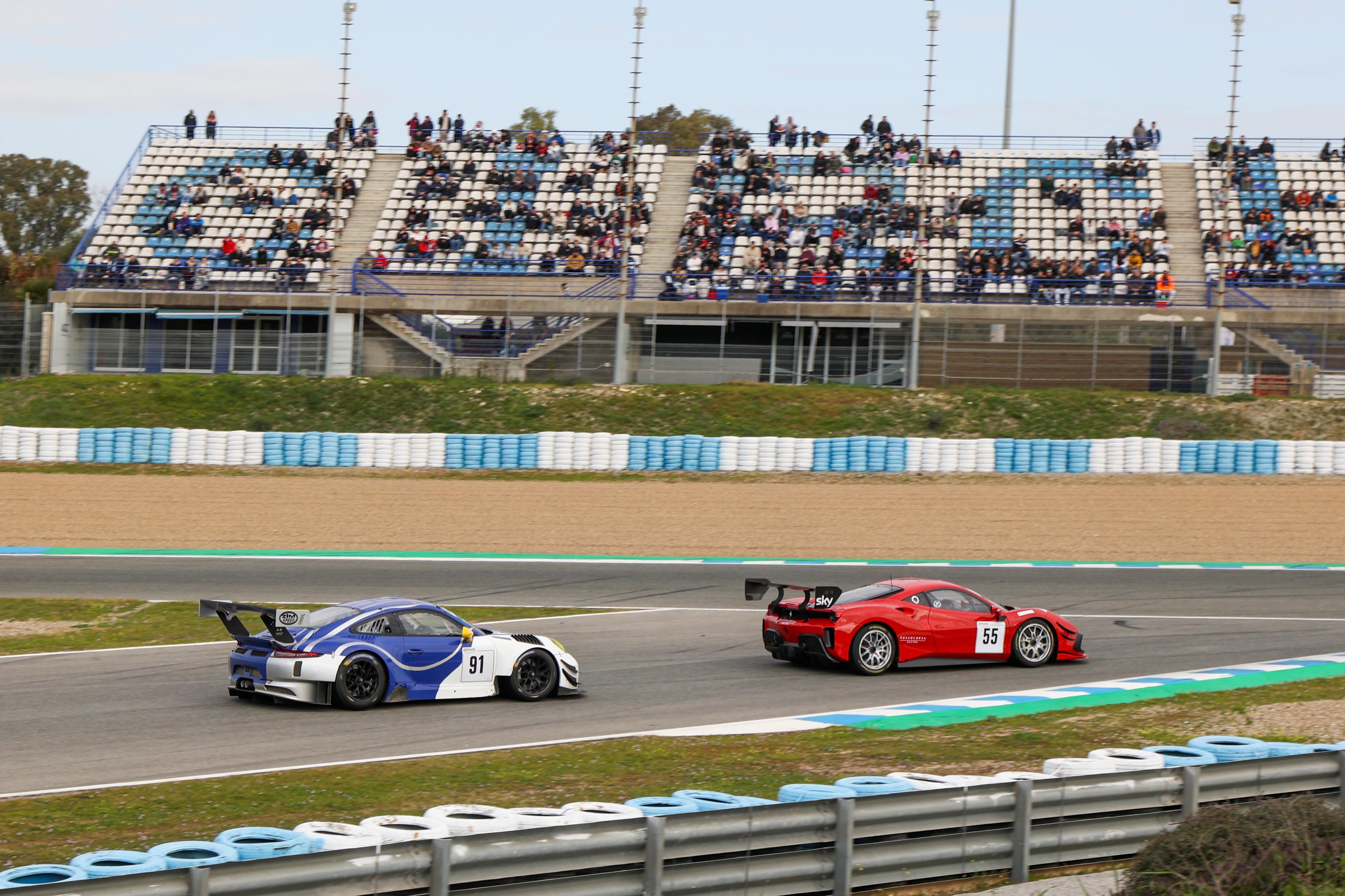 Carrera de la Winter Series celebrada en el Circuito de Jerez