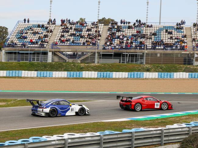 Carrera de la Winter Series celebrada en el Circuito de Jerez