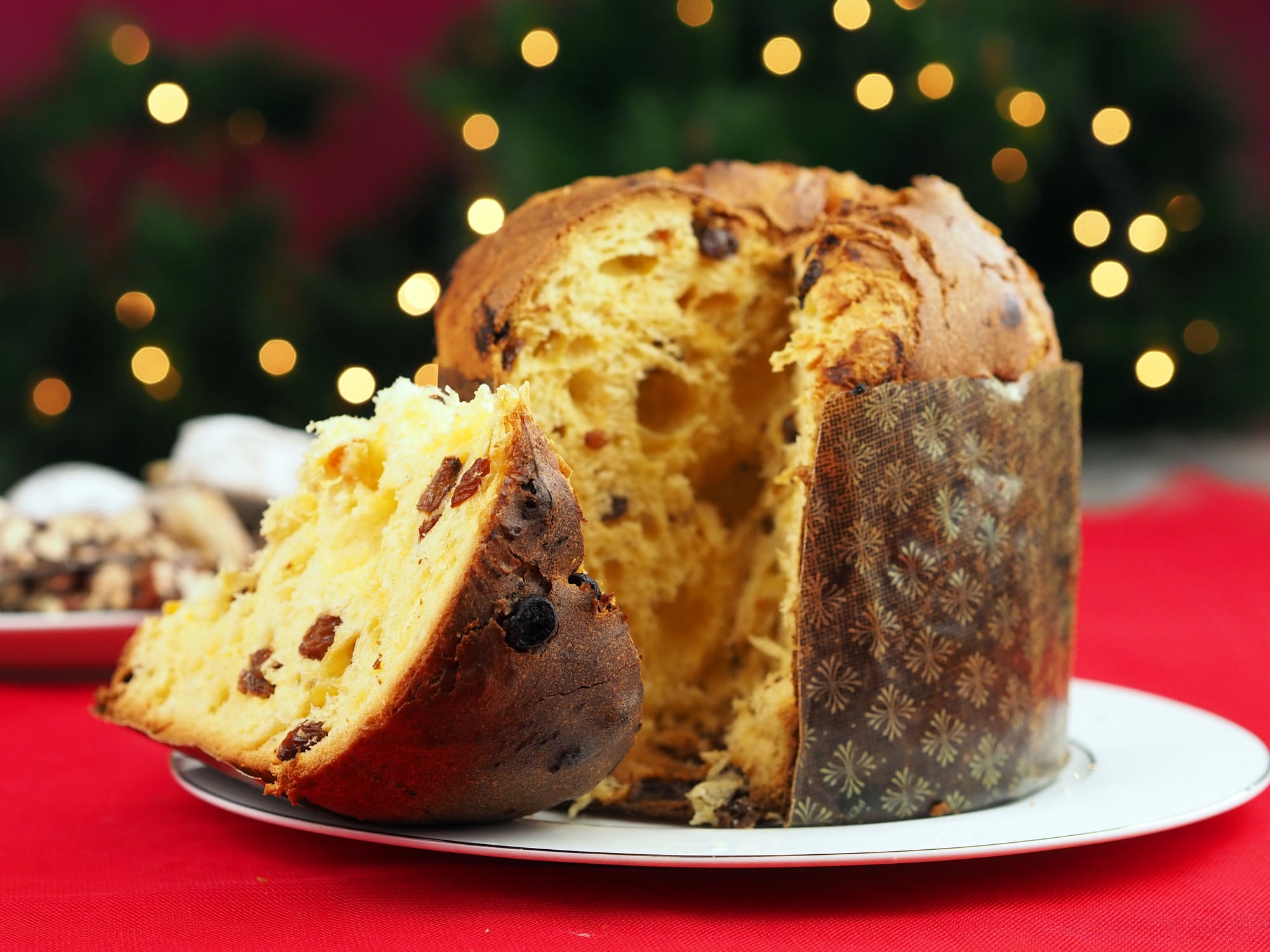 Panetone de Navidad.