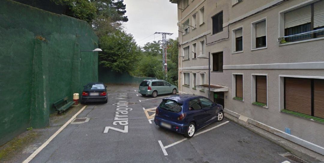 Calle Zarragoitxi de Bermeo, donde ha tenido lugar el suceso